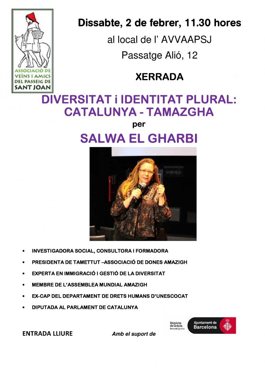 Xerrada Diversitat i identitat plural: Catalunya-Tamazgha